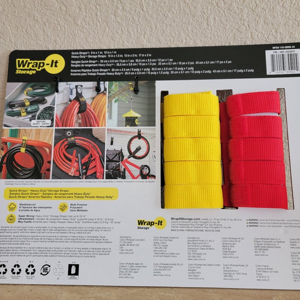 Wrap-It Storage Straps 18-piece Set - Picture 8 of 10